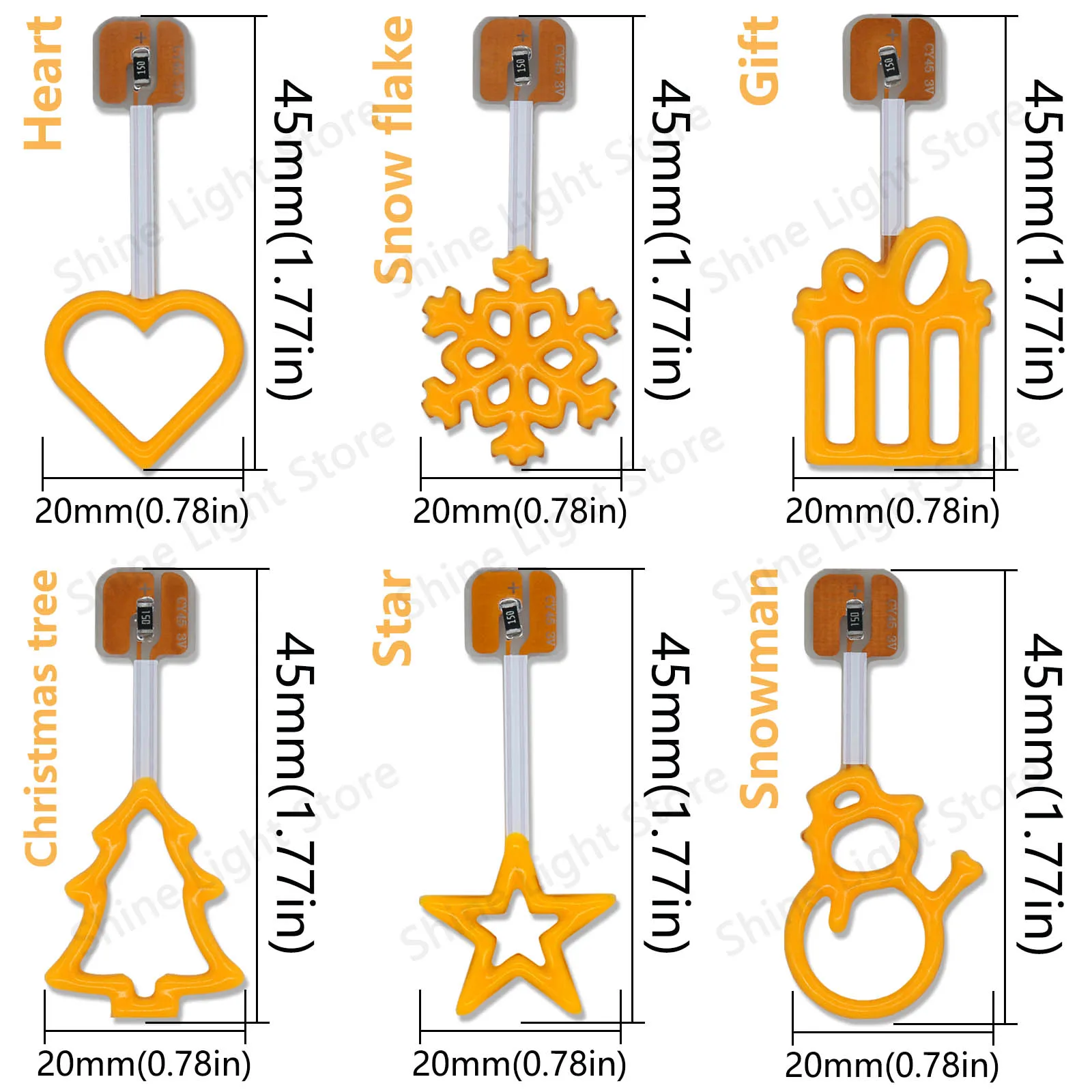 3 в, креативная рождественская елка с нитью в форме сердца - Фотография_2