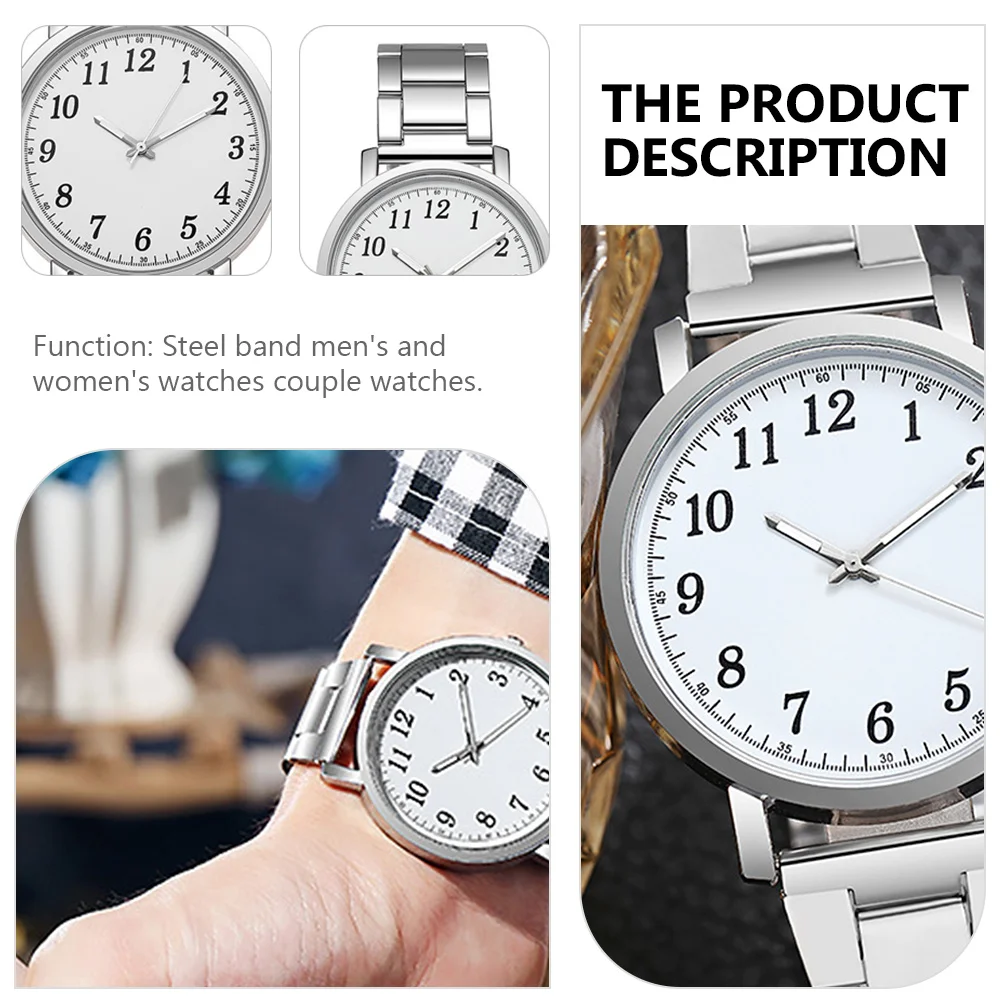 Часы для влюбленных из нержавеющей стали - Фотография_2