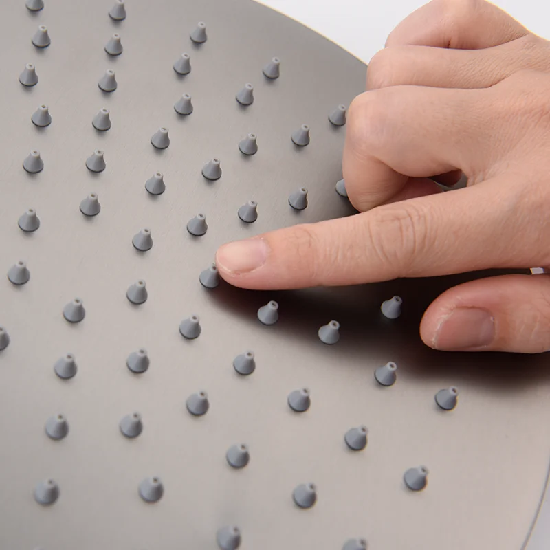 Круглая тонкая нержавеющая сталь 8/10/12 дюймов - Фотография_3