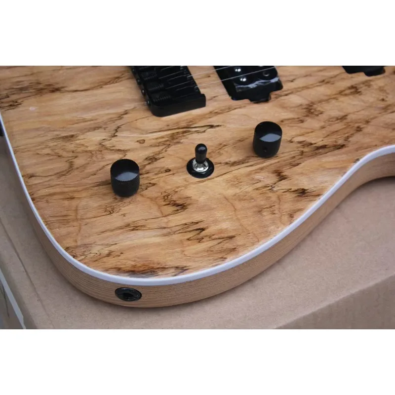 Stlffactory outlet- 7 strings natural electric guitar with 24 frets - Фотография_3
