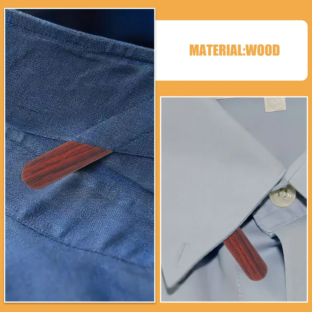 Деревянные вставки для воротника рубашки - Фотография_4