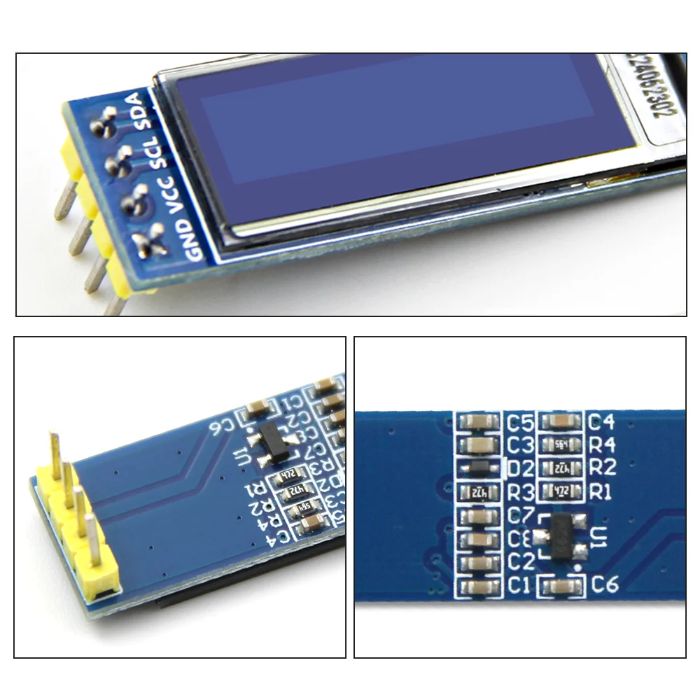 0,91-дюймовый 128x32 iic i2c модуль - Фотография_4
