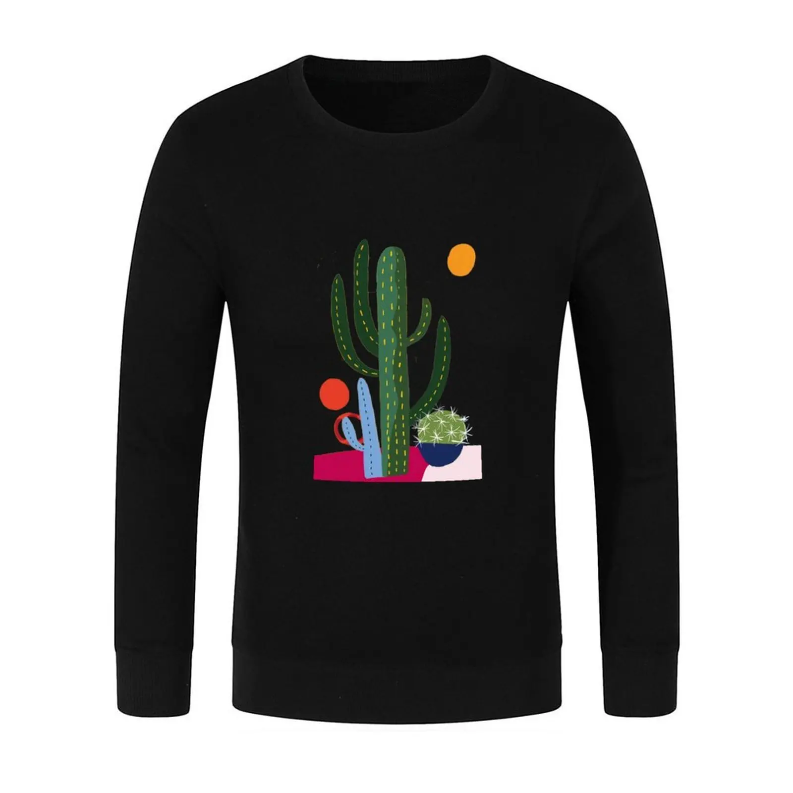 Пуловер cactus в корейском стиле - Фотография_2