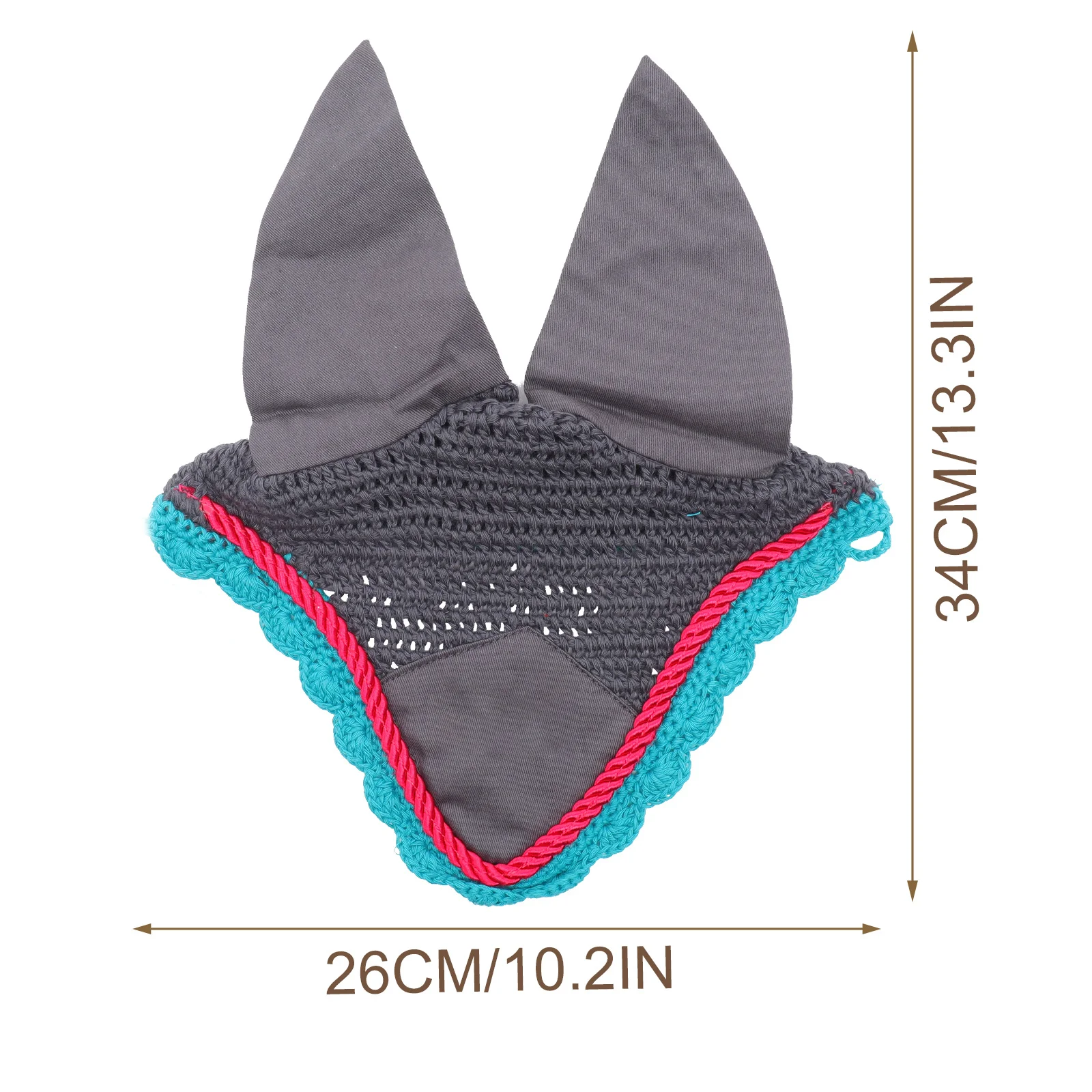 Маска лошади, вязаная - Фотография_4