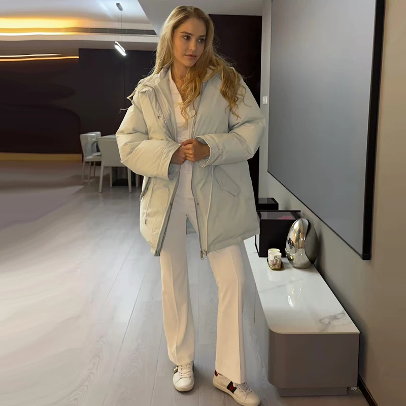 Модная женская осенне-зимняя куртка - Фотография_5