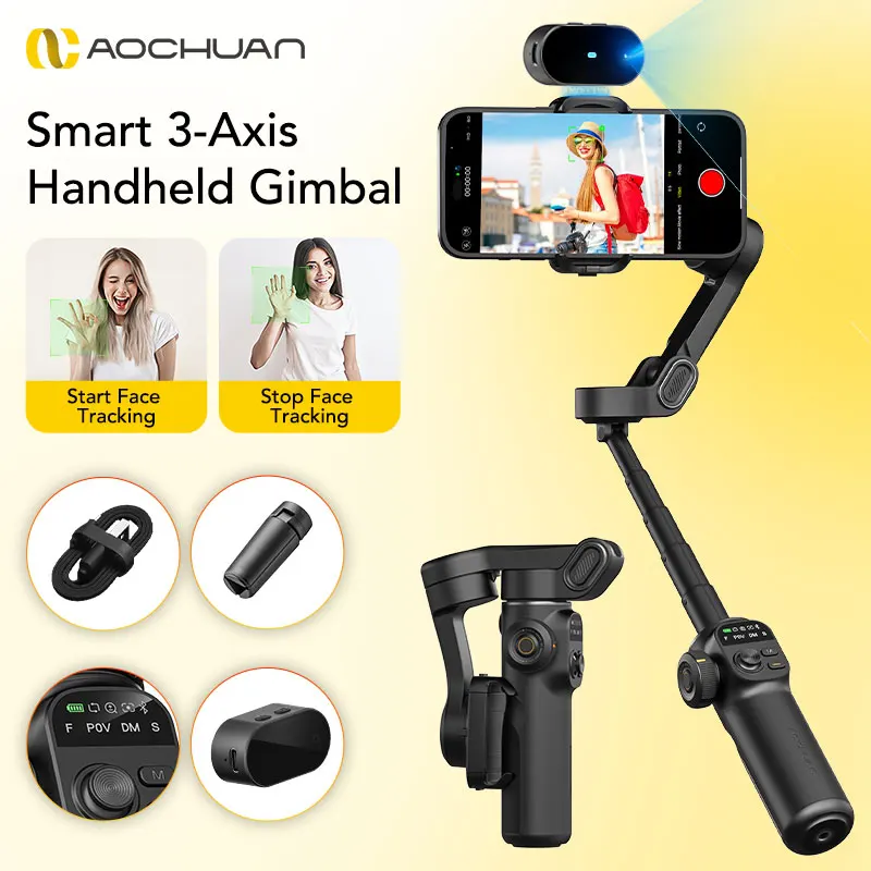 Aochuan smart x2 ai 3-осевой стабилизатор