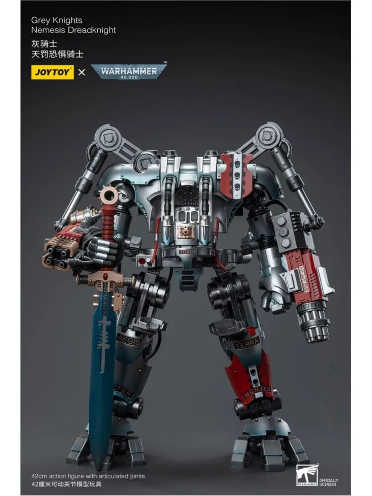 Joytoy warhammer 40k grey knights nemesis dreadknight (включая фигурки) - Фотография_2