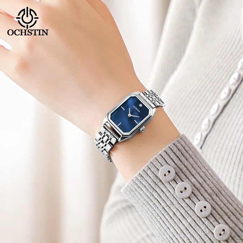 Часы женские кварцевые под розовое - Фотография_5