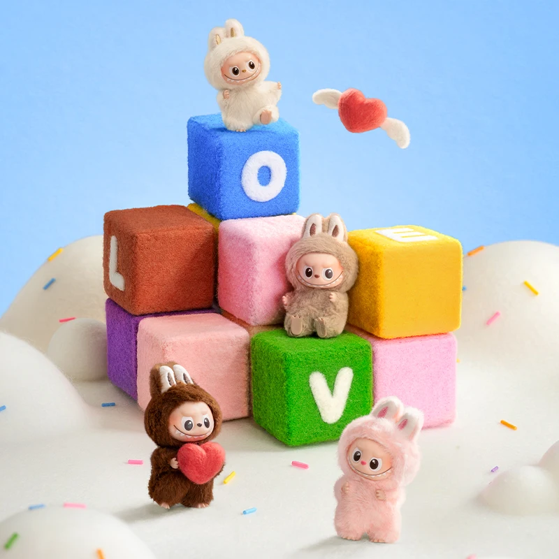 【eu】pop mart the monster pin для любовь-серы - виниловая плюшевая подвеска - Фотография_2