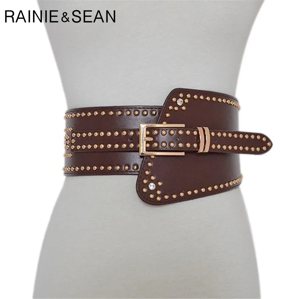 Rainie sean кожаные ремни для женщин - Фотография_4