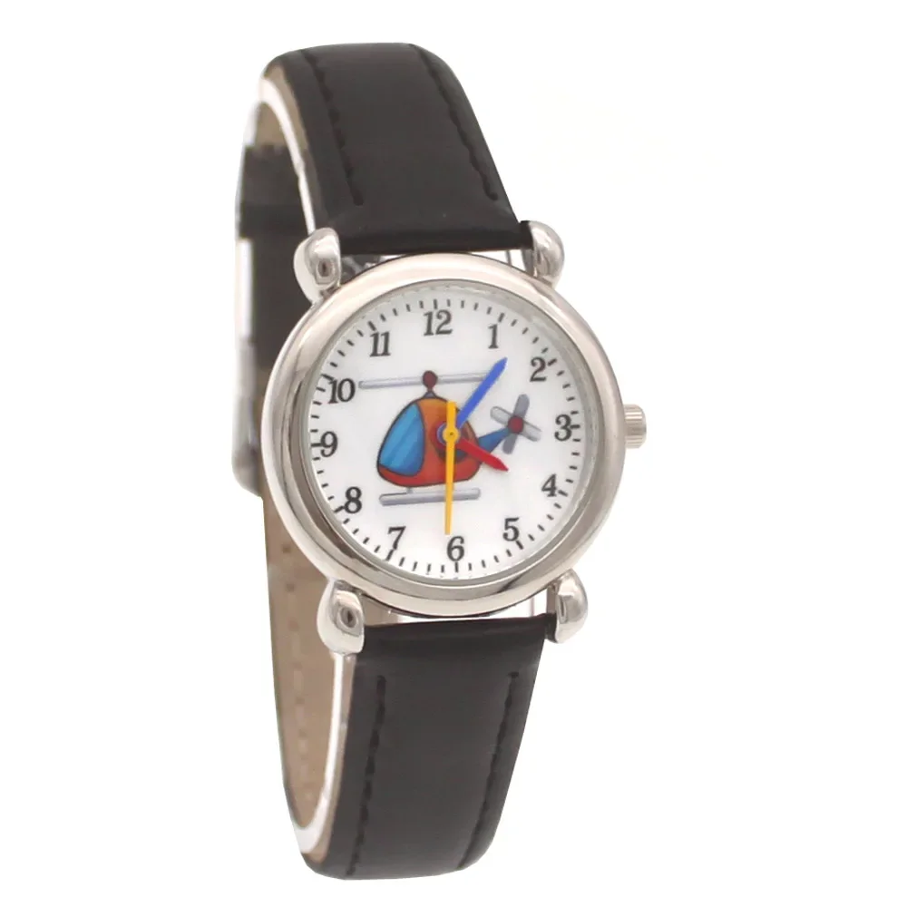 Модные кварцевые часы с героями мультфильмов для мальчиков и девочек