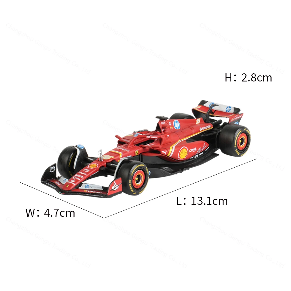 Bburago 1:43 ferrari 2024 sf24 - Фотография_3