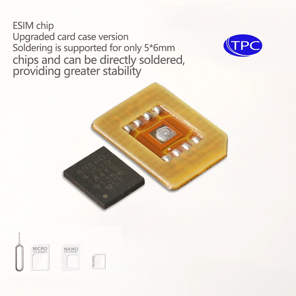 Tpc esim to nano держатель sim-карты
