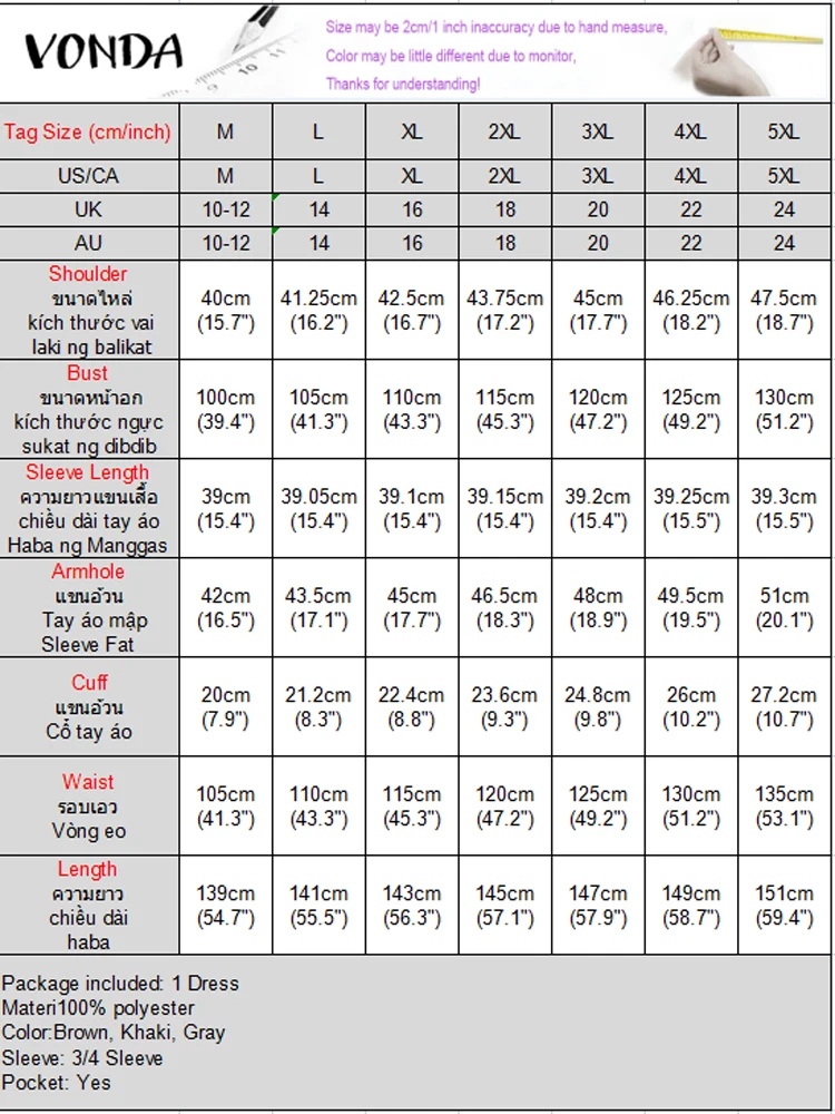 Плюс размер 5xl vonda 2025 женское - Фотография_6