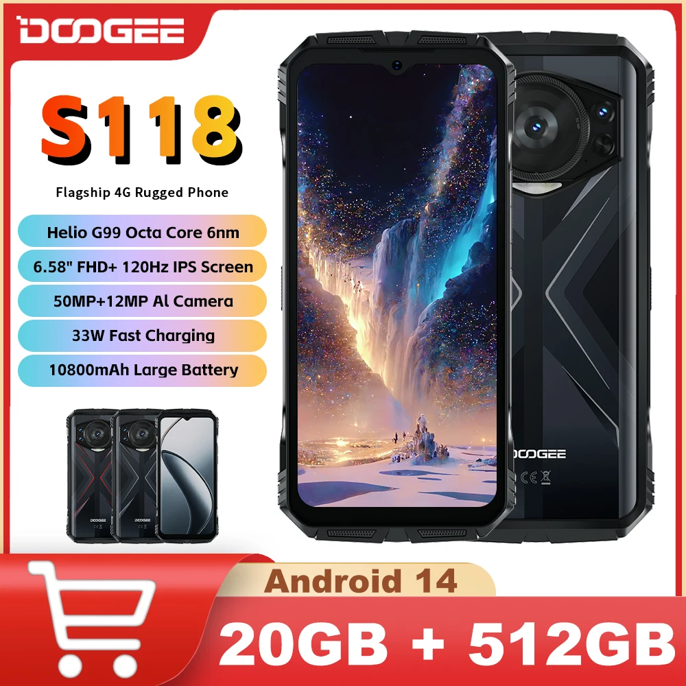 Смартфон doogee s118 повышенной прочности