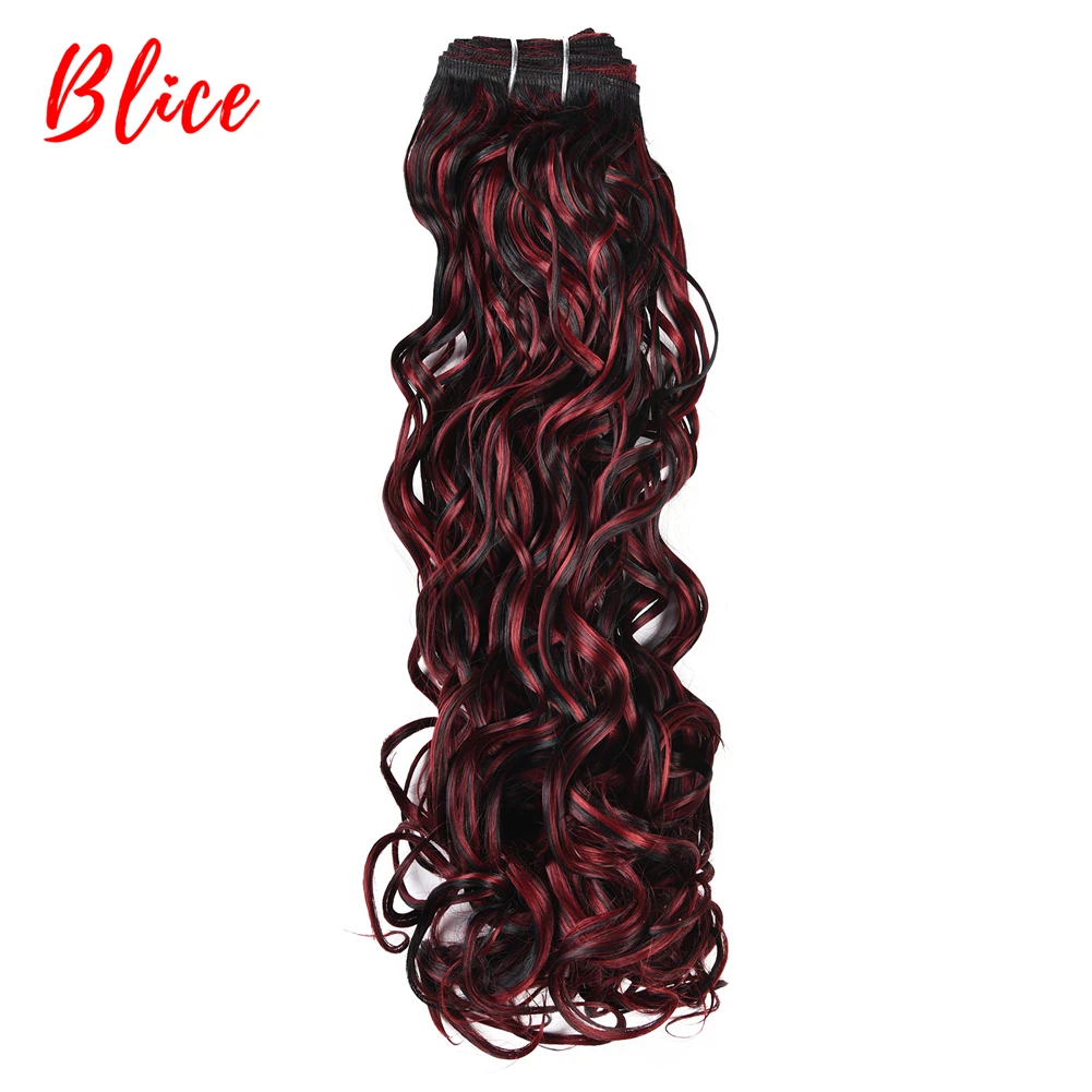 Синтетические волнистые удлинители волос 18-24 дюйма - Фотография_3