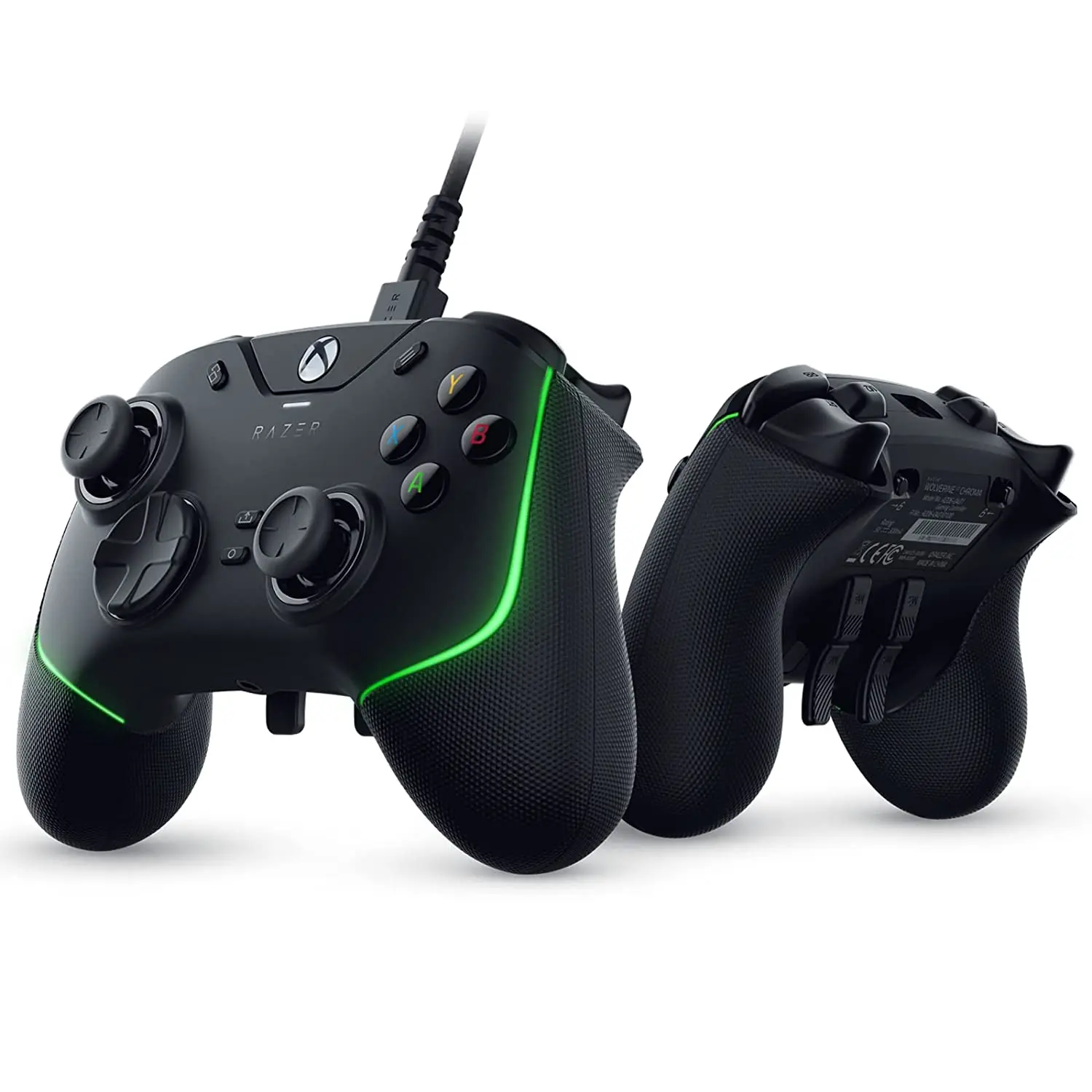 Проводной игровой контроллер wolverine v2 chroma для x box series x | s