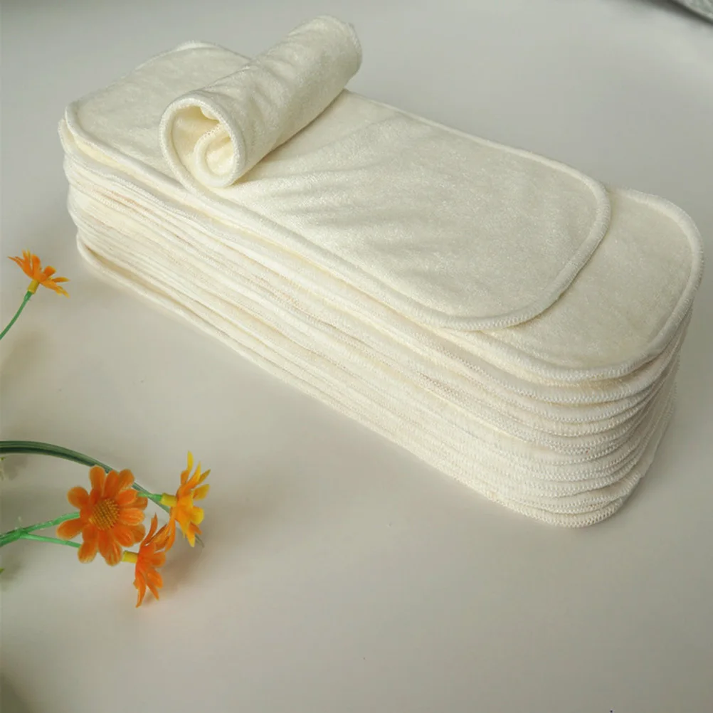 Детские тканевые вставки для подгузников из бамбукового угля - Фотография_5