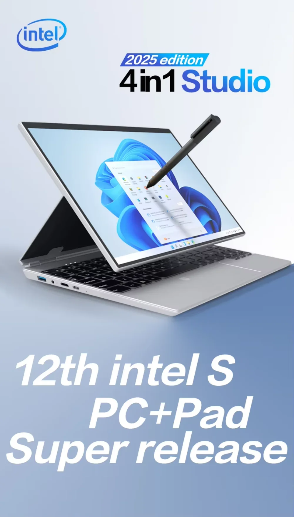 14-дюймовый компьютерный планшетный ноутбук с сенсорным экраном ips n95 - Фотография_6
