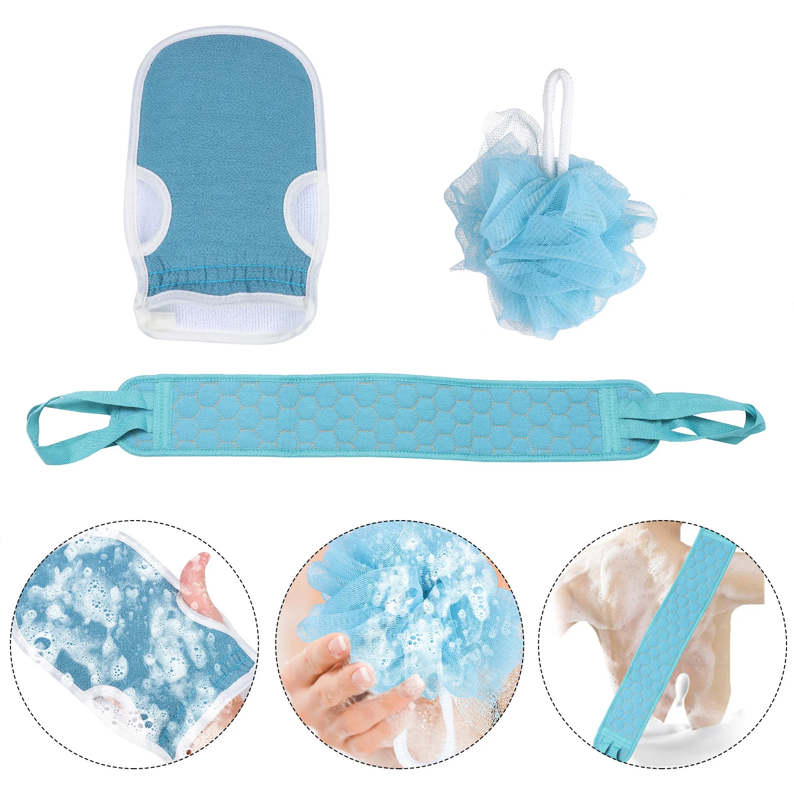 Набор полотенец для скруббера для спины - Фотография_4