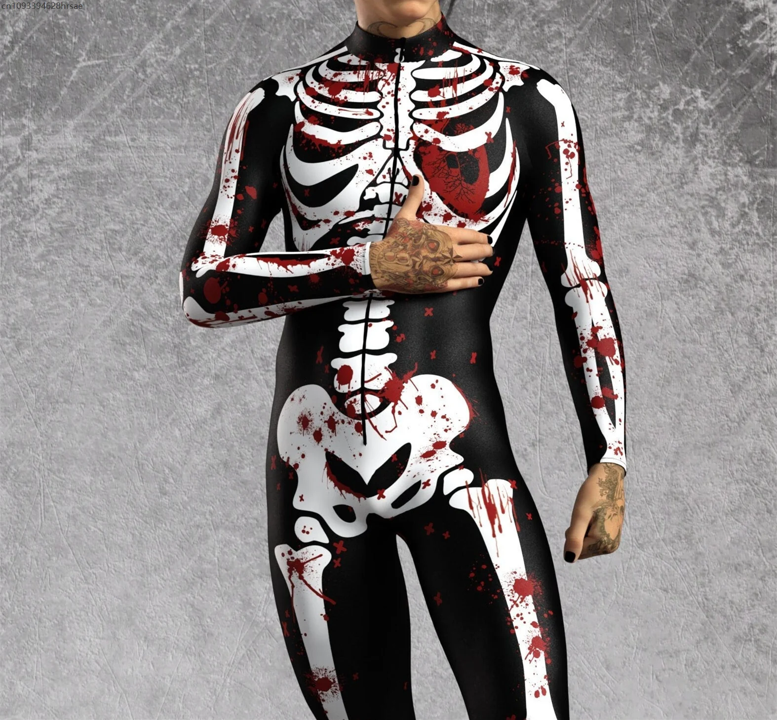 Мужской костюм ужасов на хэллоуин - Фотография_4