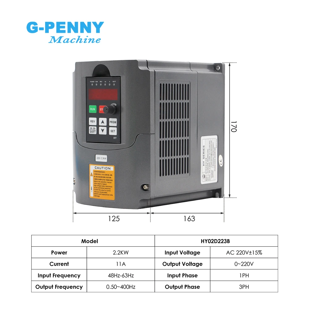 G-penny 2,2 квт er20 металлический - Фотография_4