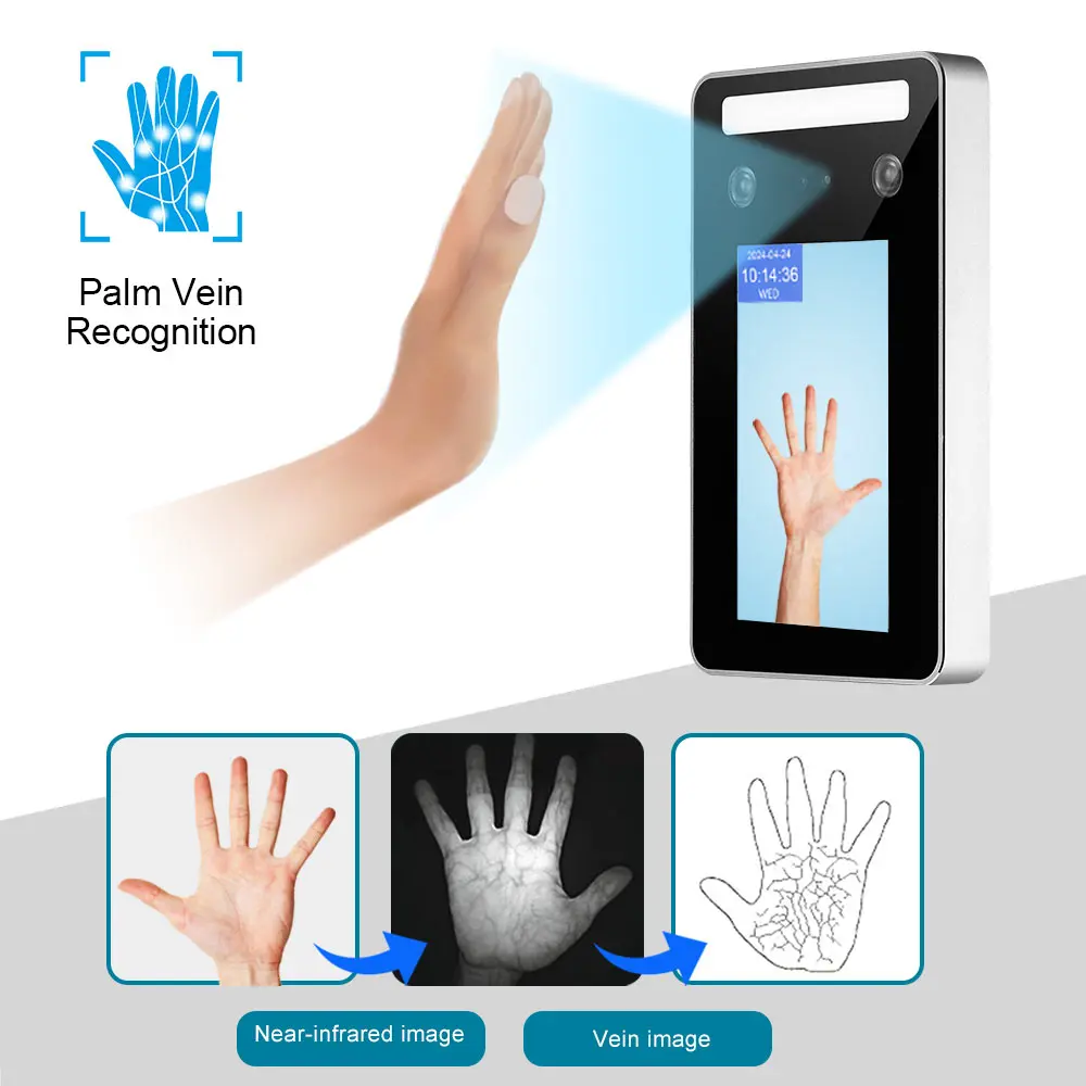 Водонепроницаемый сканер пальмовых вен с искусственным интеллектом - Фотография_2