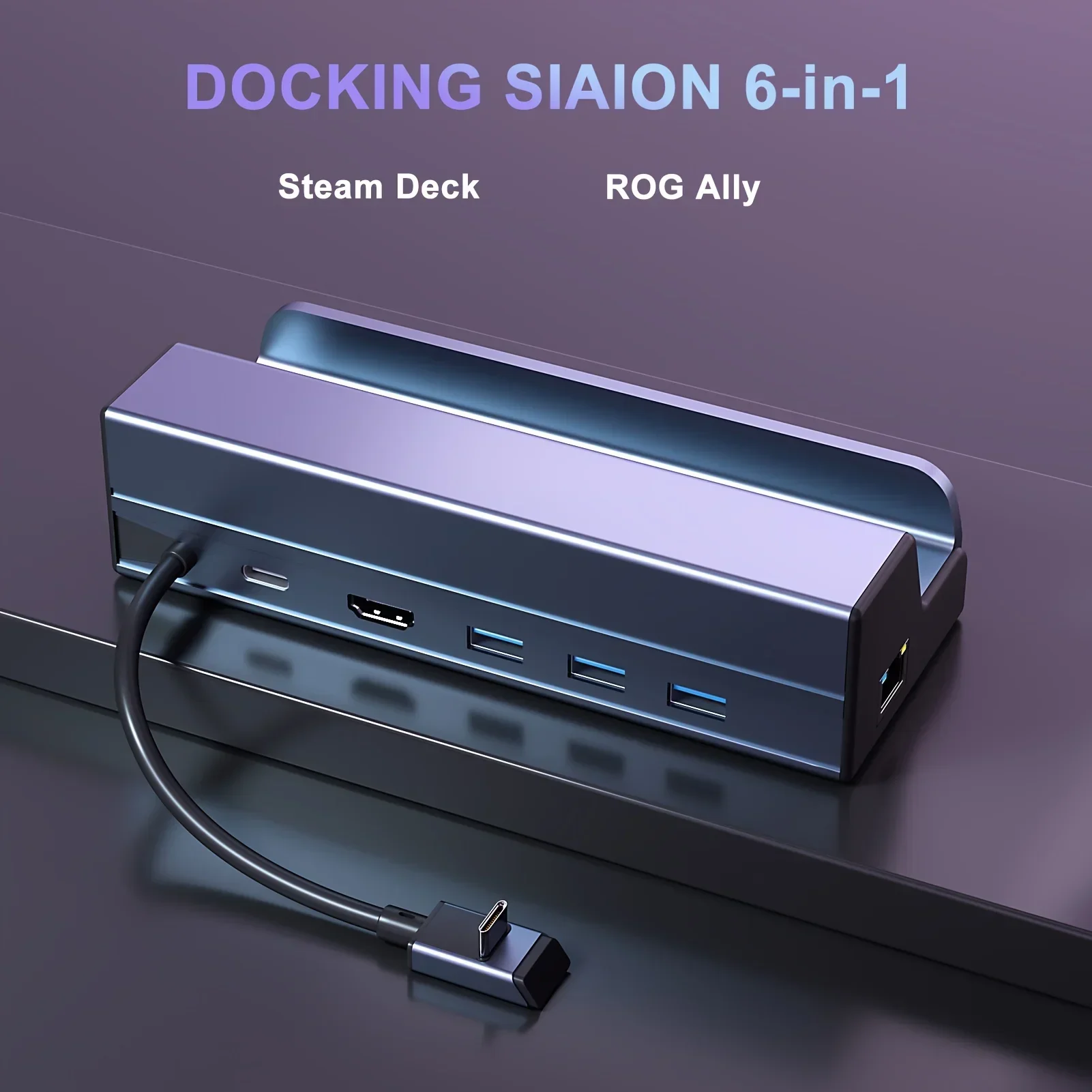 Док-станция steam deck 6 в 1 - Фотография_3