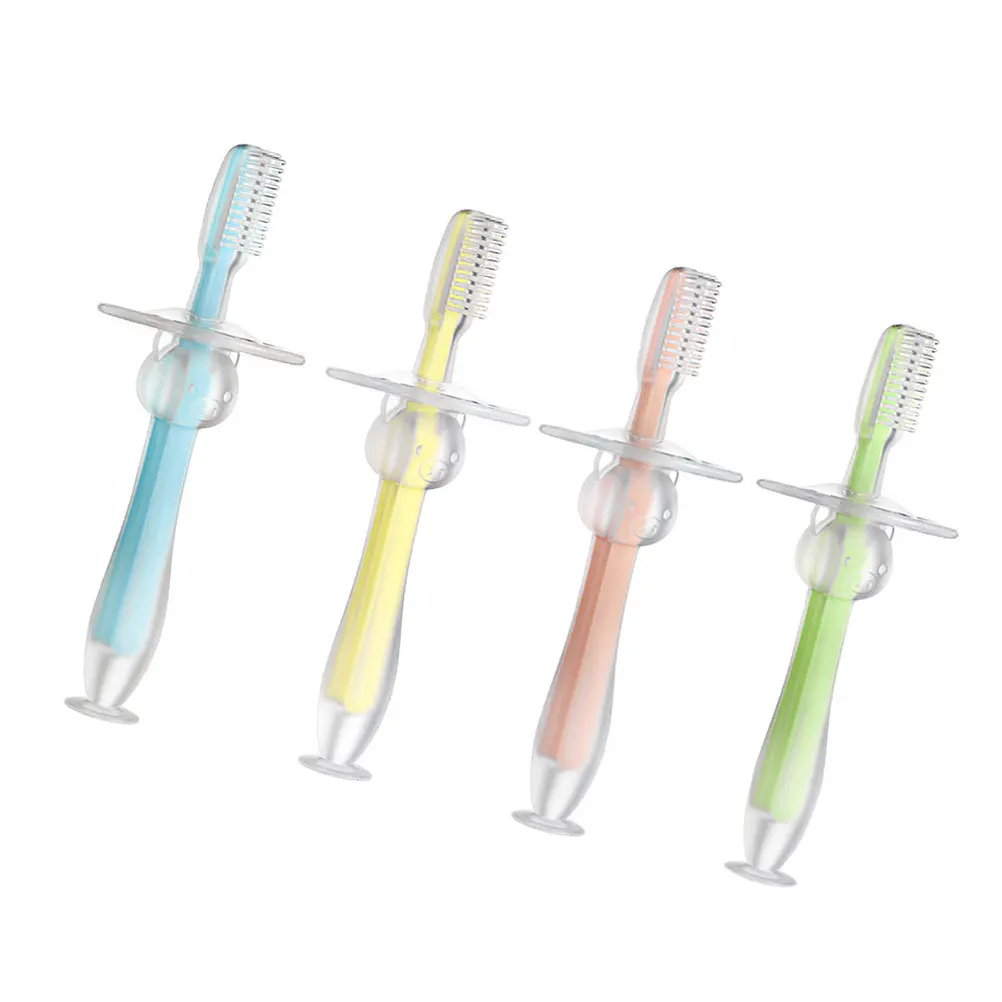 Присоска, стоячая детская зубная щетка - Фотография_2