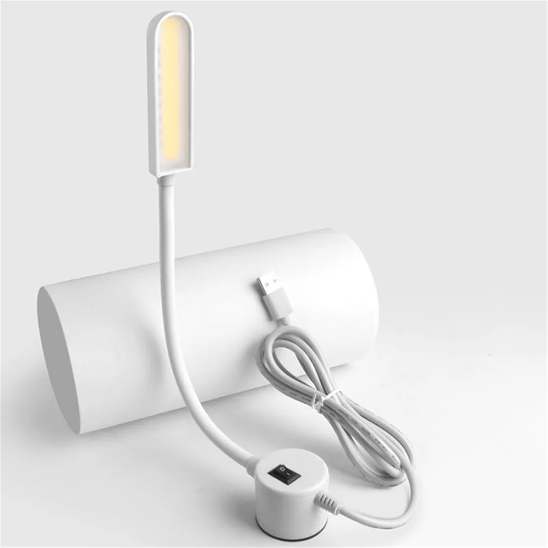 Черно-белая usb-магнитная лампа - Фотография_4