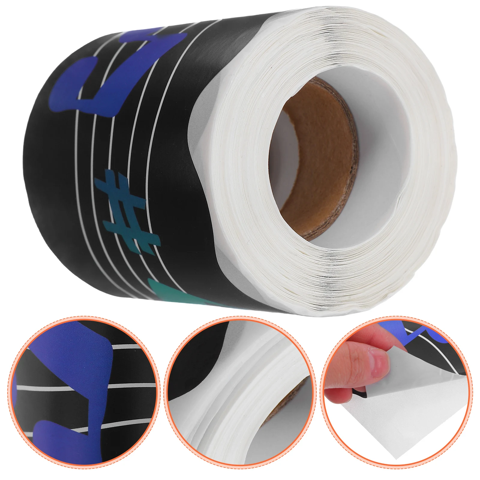 Музыкальные наклейки с рамкой - Фотография_6