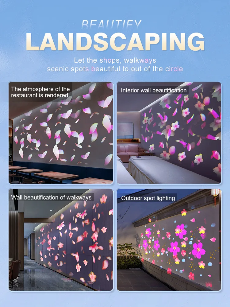 Падающие цветы, динамические спецэффекты - Фотография_2