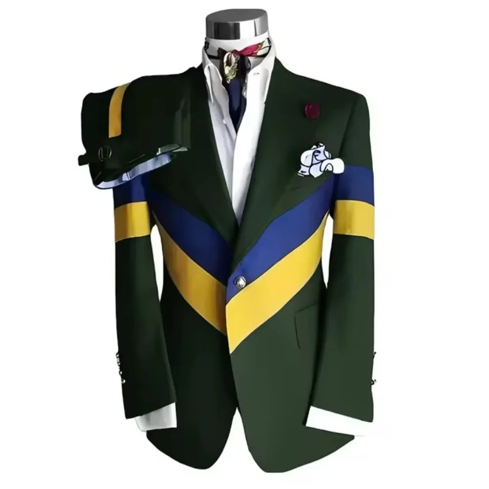 Новые лоскутные мужские костюмы - Фотография_2