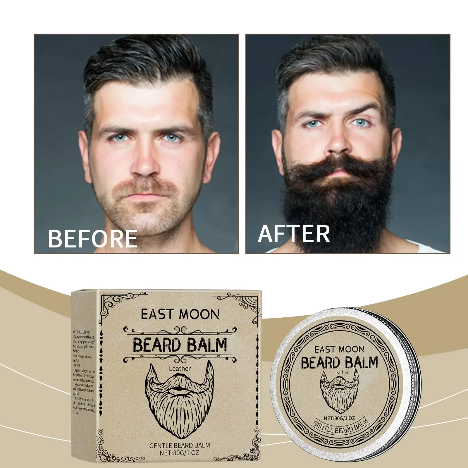 Воск для ухода за кожей бороды для мужчин — питает - Фотография_2