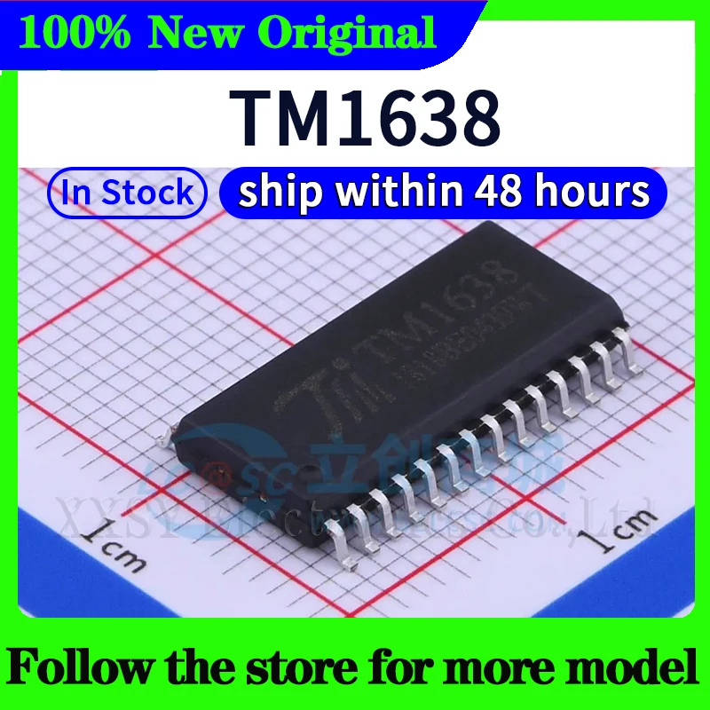 Tm1640 tm1638 tm1628a tm1621c tm2314 - Фотография_3