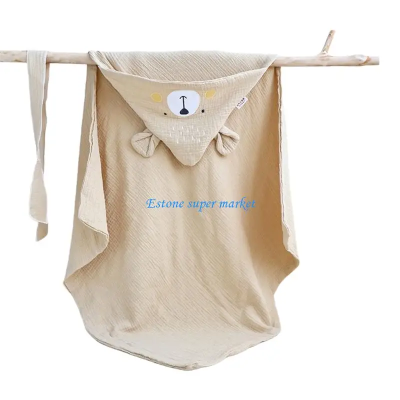 090b мягкое хлопковое одеяло для новорожденных - Фотография_4