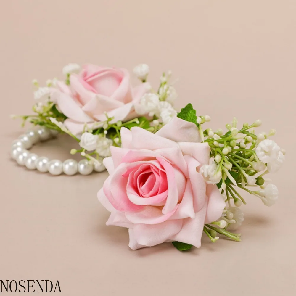 Комплект корсажа и бутоньерки с красной розой - Фотография_4