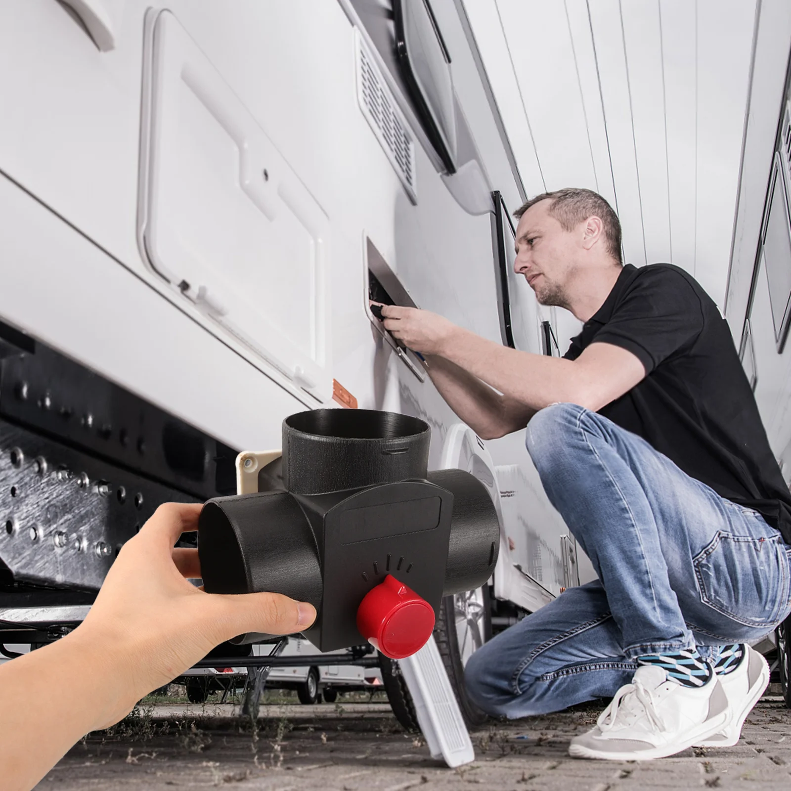 Трехходовой пластиковый клапан - Фотография_5