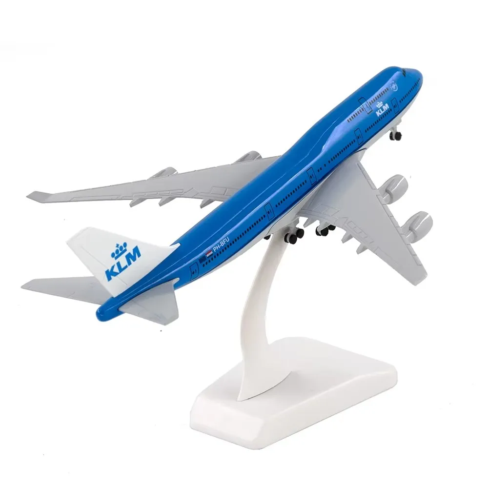 20 см b747 klm airlines модель самолета boeing 747 - Фотография_6