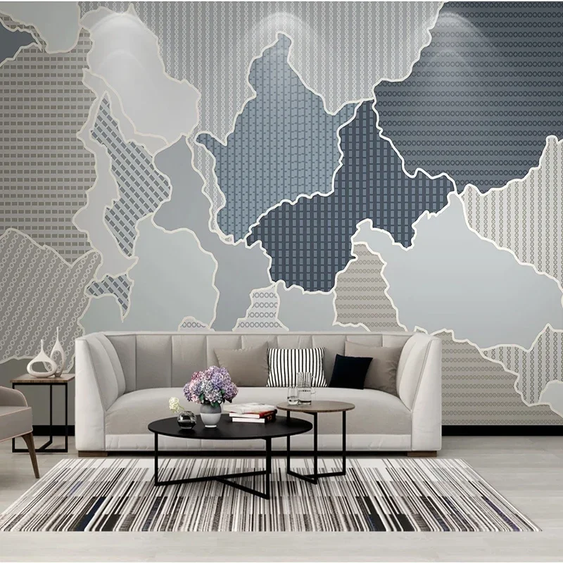 Papel de parede 3d стерео современные