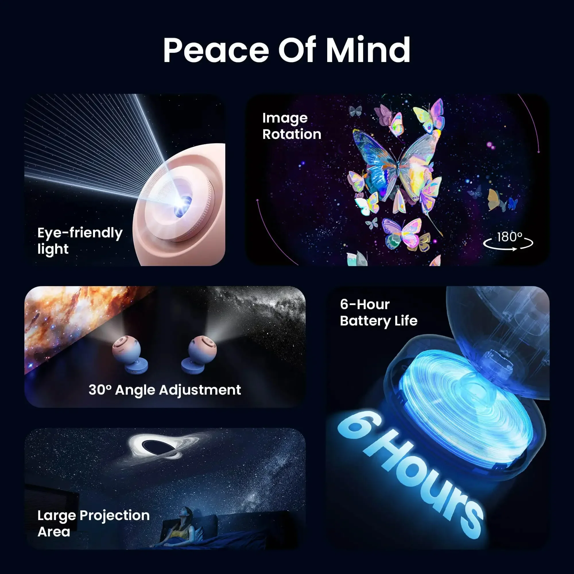 Pococo galaxy проектор galaxy light - Фотография_5