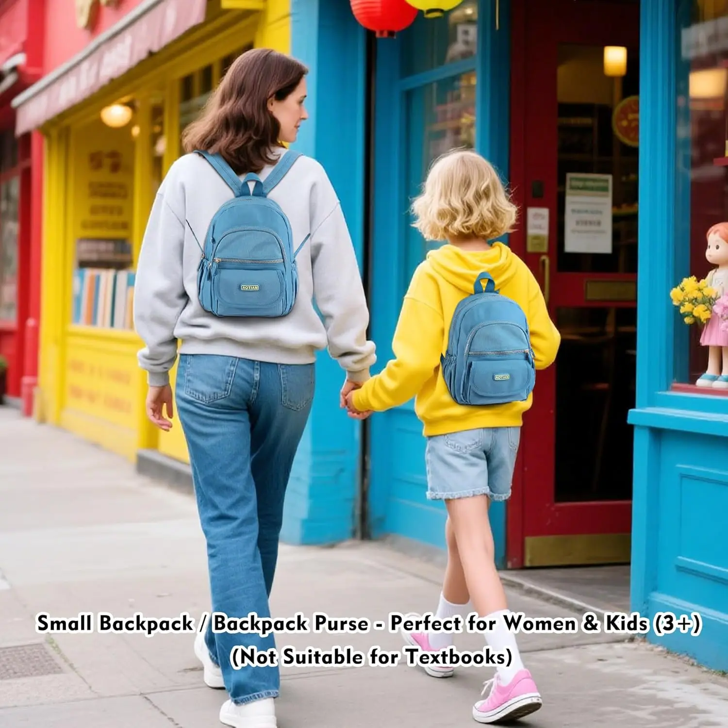 Aotian мини-нейлоновые женские рюкзаки - Фотография_2