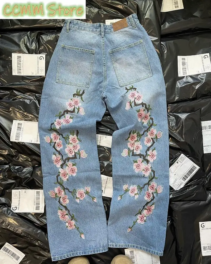 Брюки мужские baggy harajuku вишневый