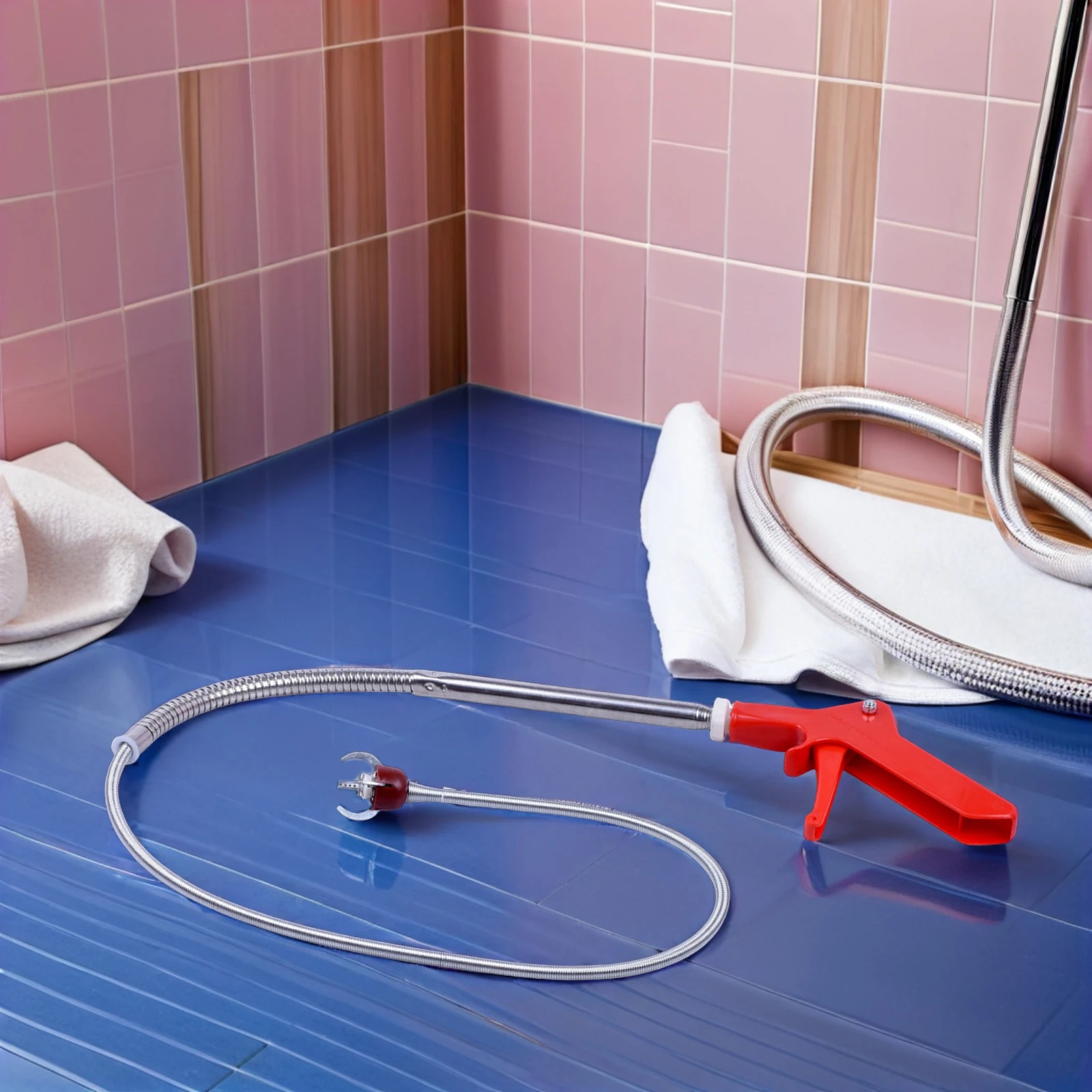 Туалетная змея, 51-дюймовый инструмент для выемки