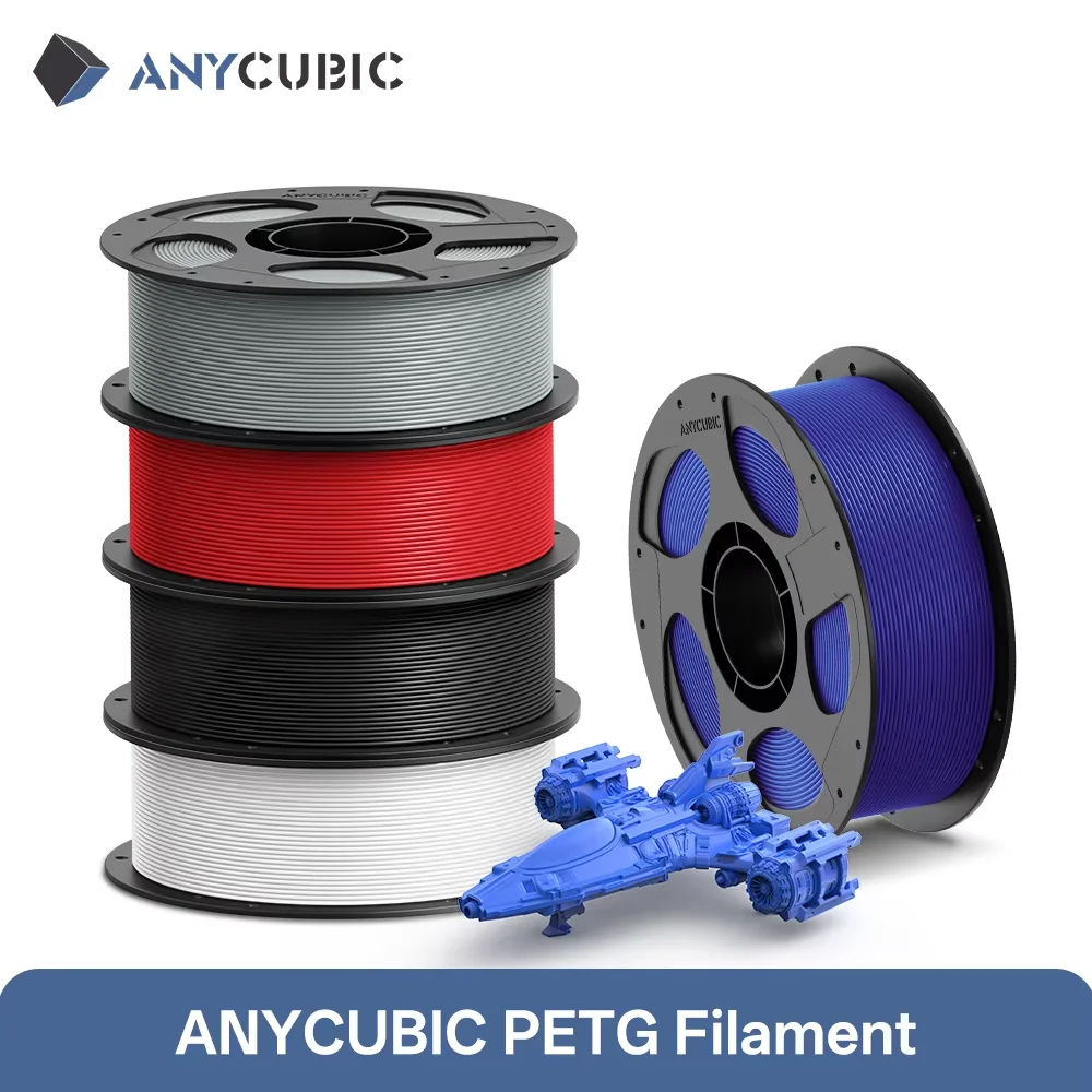 Anycubic petg нить для 3d-принтера 1 кг/рулон многоцветная 1