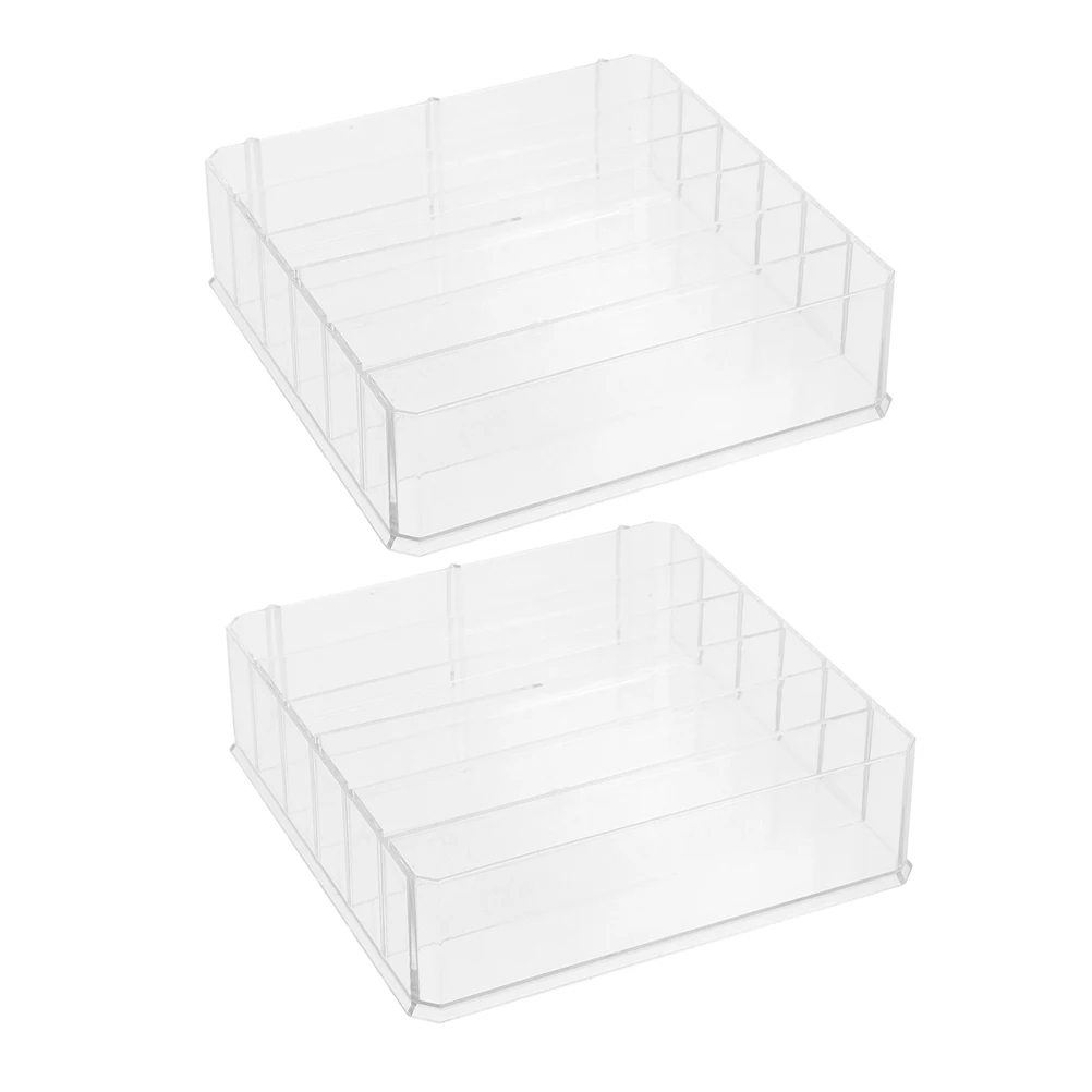 Акриловый органайзер для хранения наличных денег с несколькими сетками - Фотография_2