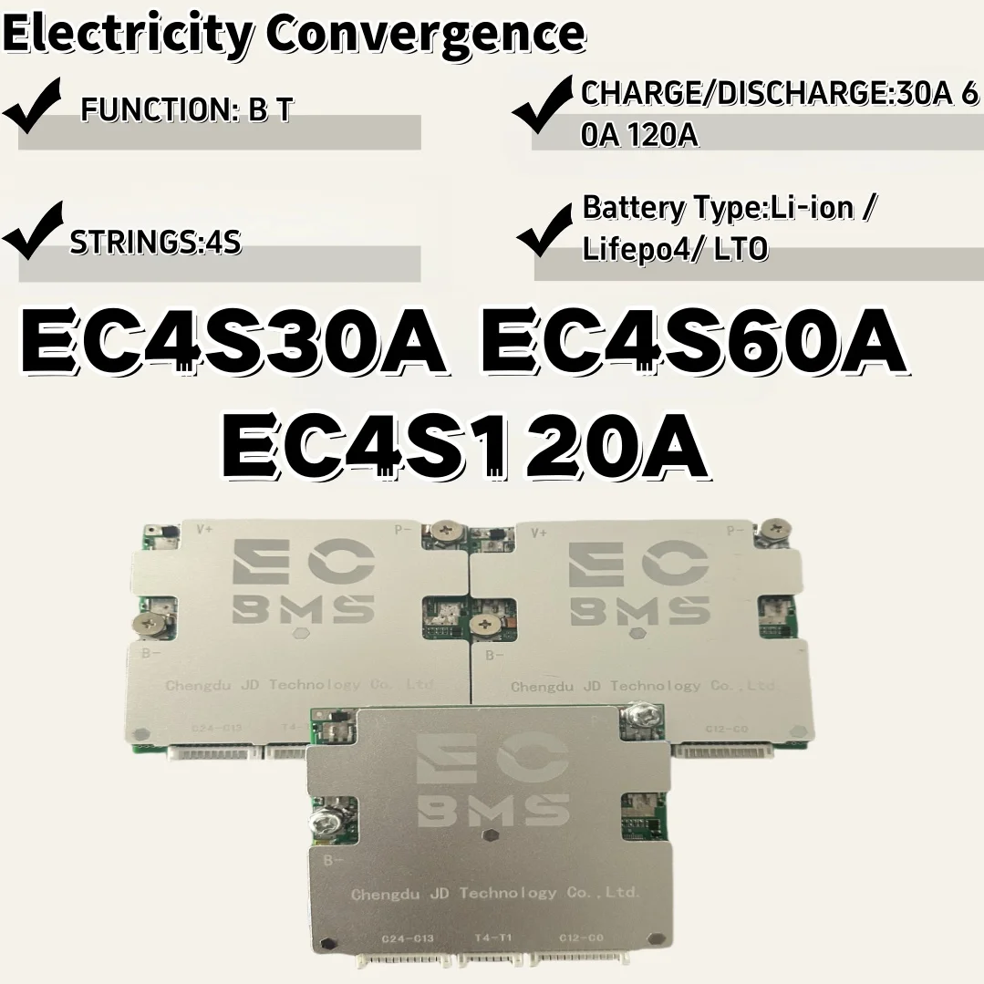 Ec smart bms 	 4s lifepo4 12в 16в