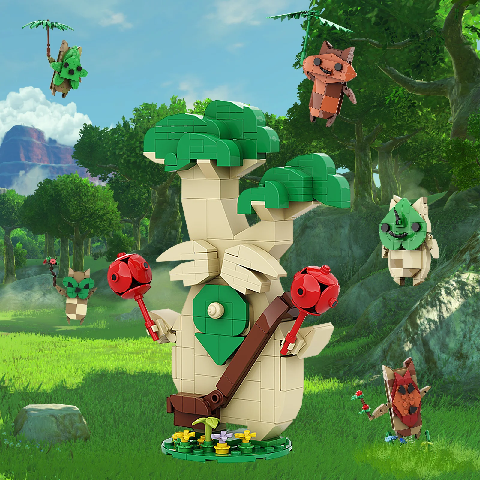 Строительные наборы korok для взрослых и детей
