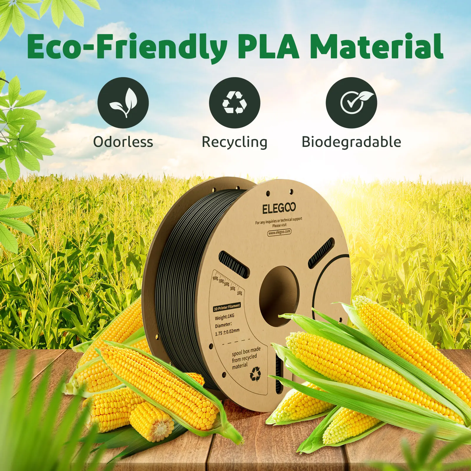 Нить elegoo pla+ - Фотография_5