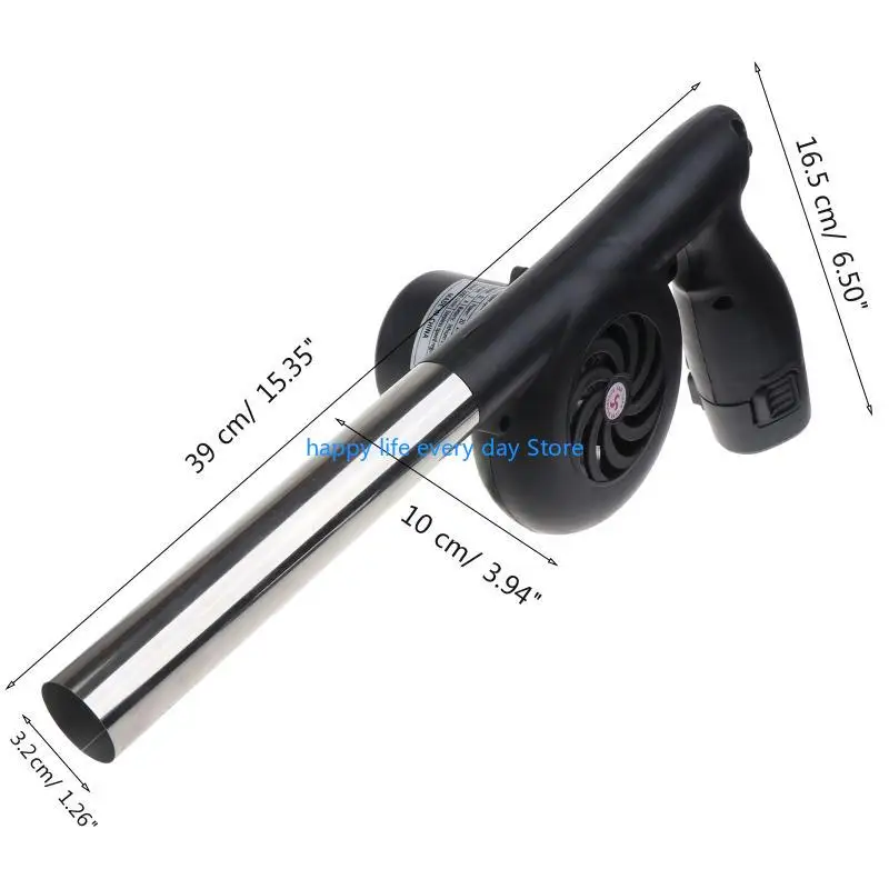 T8uc беспроводной пожарный электрический воздуходувка с 2 аккумуляторами - Фотография_6